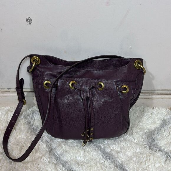 ORYANY LEATHER CROSSBODY BAG - Picture 1 of 12